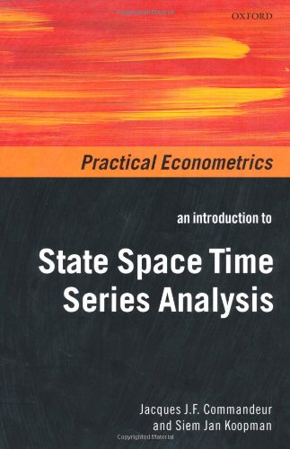 An Introduction To State Space Time Series Analysis Jacques Jf Commandeur