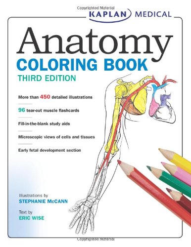 Anatomy Coloring Book 3rd Edition Stephanie Mccann Eric Wise