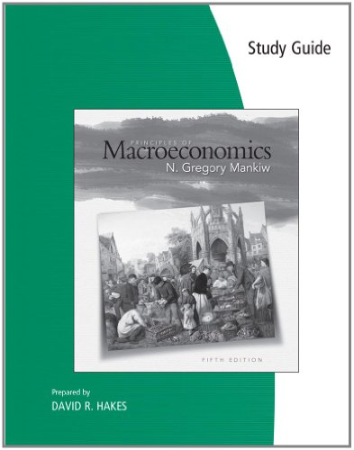 Study Guide For Principles Of Microeconomics By N Gregory Mankiw 5rh David R Hakes