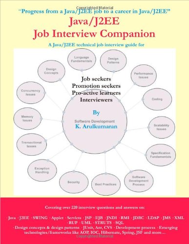 Java J2ee Job Interview Companion Arulkumaran Kumaraswamipillai