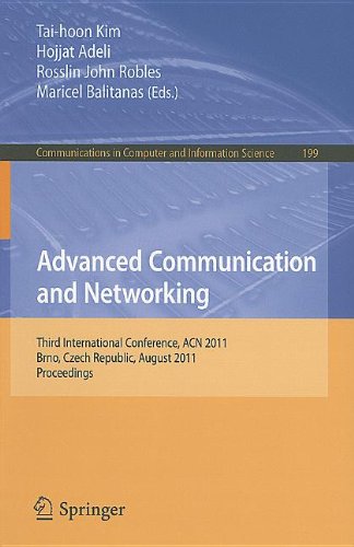 Advanced Communication And Networking Third International Conference Acn 2011 Brno Czech Republic August 1517 2011 Proceedings 1st Edition Minsu Shin