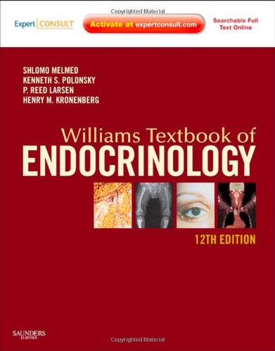 Williams Textbook Of Endocrinology 12th Edition 12th Edition Shlomo Melmed