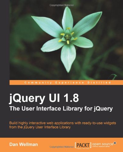 Jquery Ui 18 The User Interface Library For Jquery Dan Wellman