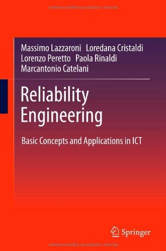 Reliability Engineering Basic Concepts And Applications In Ict 1st Edition Massimo Lazzaroni
