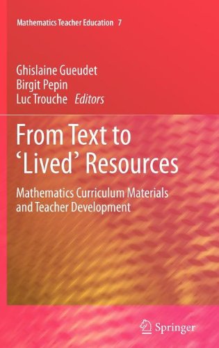 From Text To Lived Resources Mathematics Curriculum Materials And Teacher Development 1st Edition Jill Adler Auth