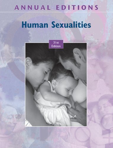 Annual Editions Human Sexualities 31st Edition 31th Edition Bobby Hutchison