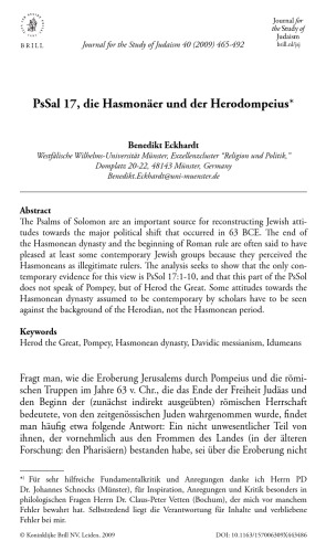 Journal For The Study Of Judaism 40 45 F Garca Martnez