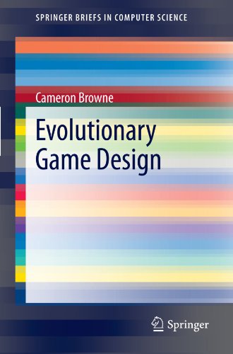 Evolutionary Game Design 1st Edition Browne Cameron