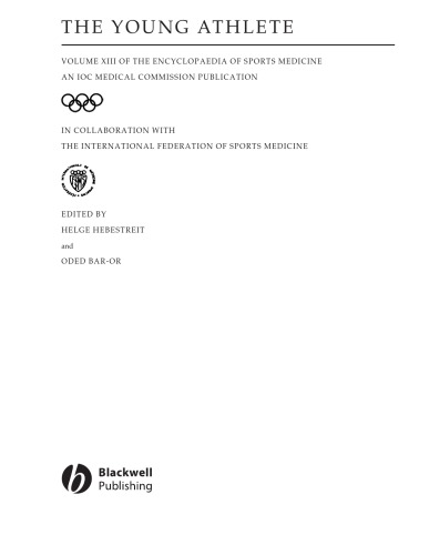 The Young Athlete Encyclopaedia Of Sports Medicine Helge Hebestreit