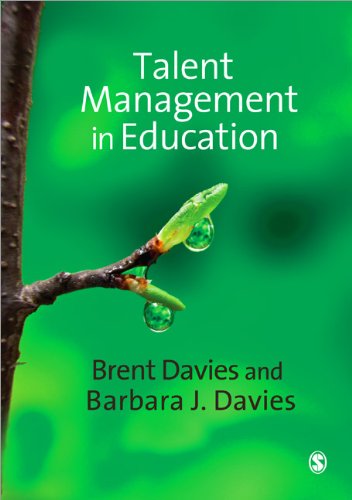 Talent Management In Education Brent Davies Barbara J Davies