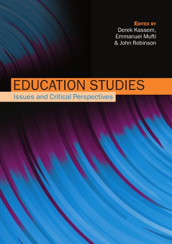 Education Studies Issues And Critical Perspectives 1st Edition Derek Kassem