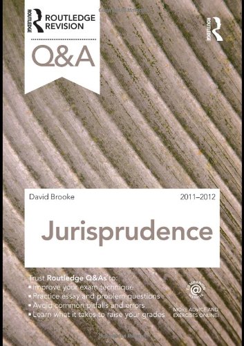 Qa Jurisprudence 20112012 Questions And Answers 5th Edition David Brooke