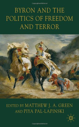 Byron And The Politics Of Freedom And Terror Edited By Matthew J A Green And Piya Pallapinski