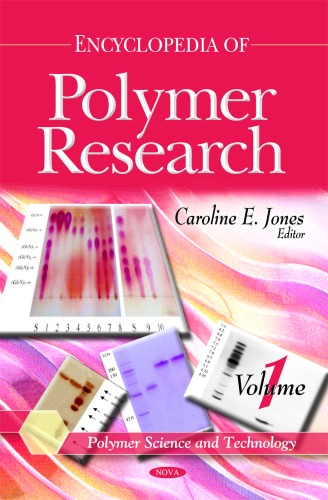 Encyclopedia Of Polymer Research 2 Volume Set Caroline E Jones