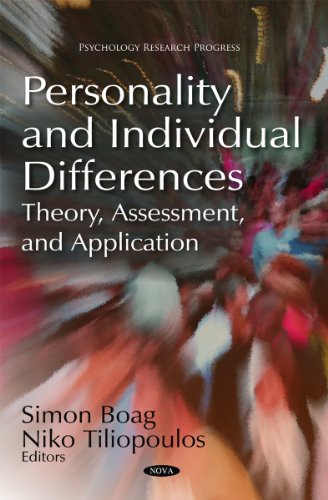 Personality And Individual Differences Theory Assessment And Application Simon Boag