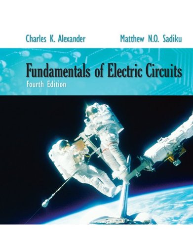 Fundamentals Of Electric Circuits 4th Edition Charles Alexander