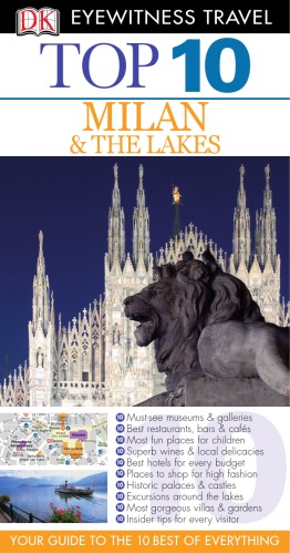 Top 10 Milan The Lakes Eyewitness Top 10 Travel Guides