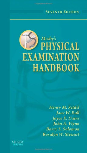 Mosbys Physical Examination Handbook 7 Edition Henry M Seidel