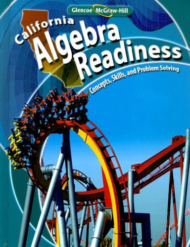 California Algebra Readiness Concepts Skills And Problem Solving Jack Price