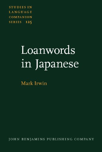 Loanwords In Japanese Mark Irwin