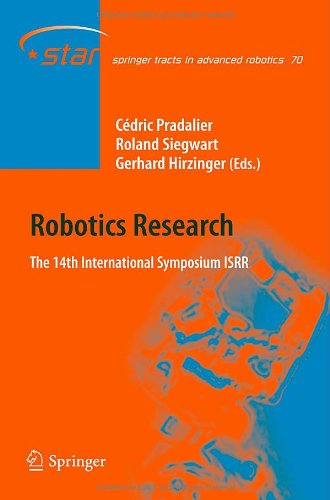 Robotics Research The 14th International Symposium Isrr 1st Edition Jur Van Den Berg