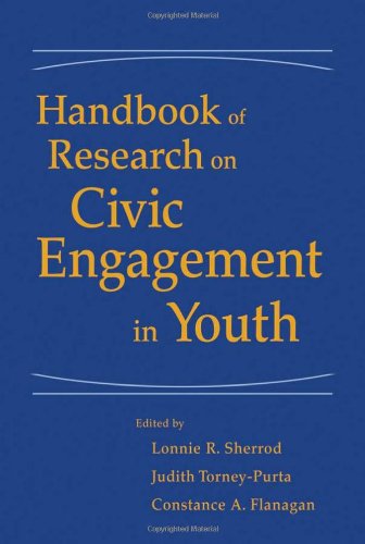 Handbook Of Research On Civic Engagement In Youth 1st Edition Lonnie R Sherrod