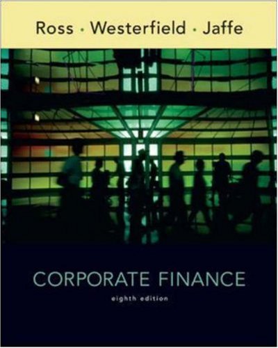Corporate Finance Eighth Edition 8th Edition Stephen A Ross