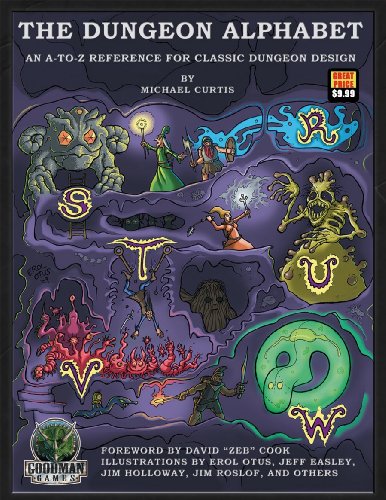 The Dungeon Alphabet Goodman Games Michael Curtis