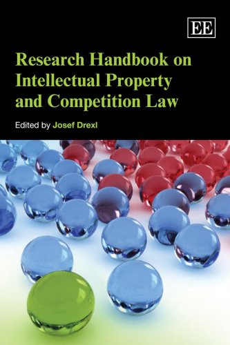 Research Handbook On Intellectual Property And Competition Law Josef Drexl