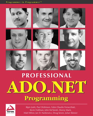 Professional Adonet 1st Julian Skinner Bipin Joshi Donny Mack