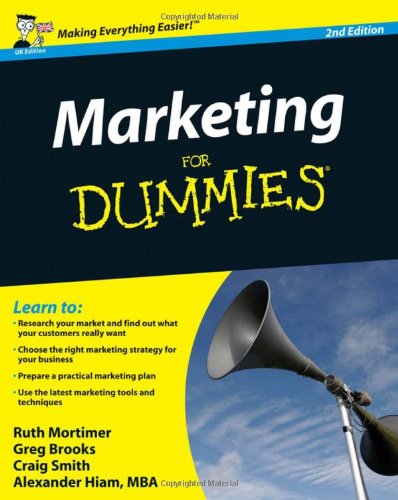 Marketing For Dummies Uk Edition 2nd Edition 2nd Gregory Brooks