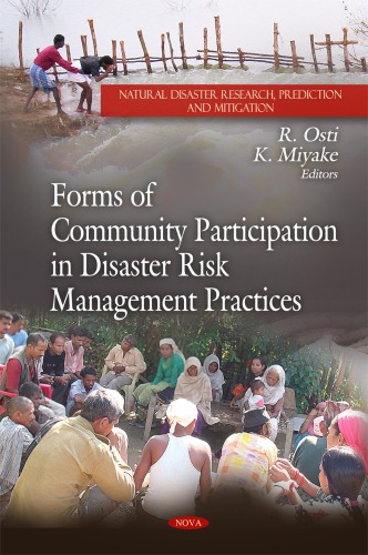 Forms Of Community Participation In Disaster Risk Management Practices Natural Disaster Research Prediction And Mitigation R Osti