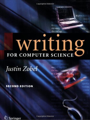 Writing For Computer Science 2nd Edition Zobel