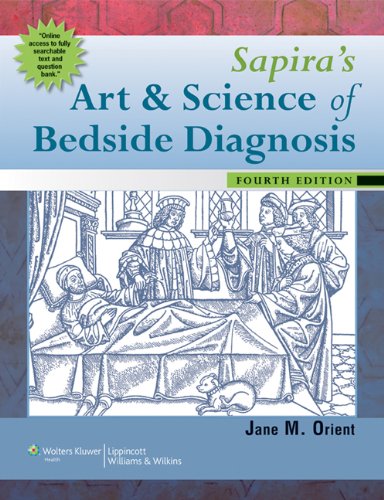 Sapiras Art Science Of Bedside Diagnosis 4th Edition 4th Edition Jane M Orient