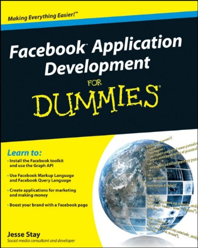 Facebook Application Development For Dummies 1st Edition Jesse Stay