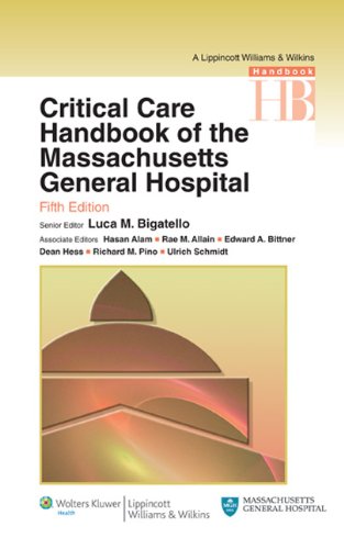 Critical Care Handbook Of The Massachusetts General Hospital 5th Edition 5th Edition Luca M Bigatello