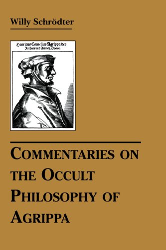 Commentaries On The Occult Philosophy Of Agrippa 1st Hardcover Ed Willy Schrodter