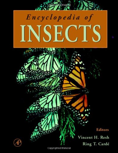 Encyclopedia Of Insects First Edition Vincent H Resh Ring T Card