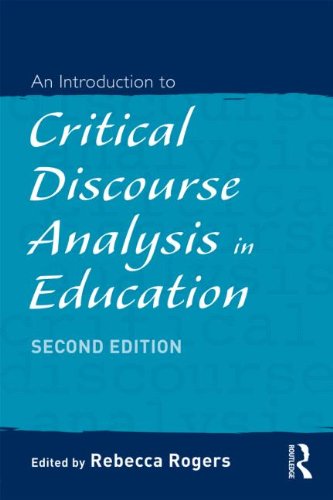 An Introduction To Critical Discourse Analysis In Education 2nd Edition Rebecca Rogers