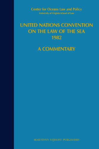United Nations Convention On The Law Of The Sea 1982 Volume Vii Myron Nordquist
