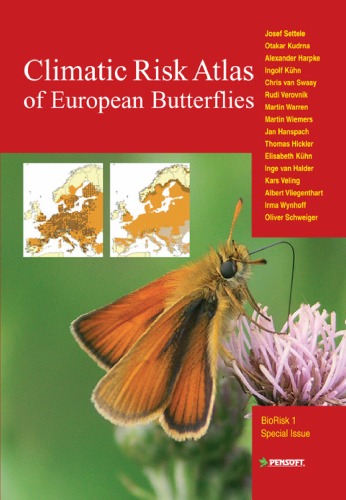 Climatic Risk Atlas Of European Butterflies Josef Settele Otakar Kudrna