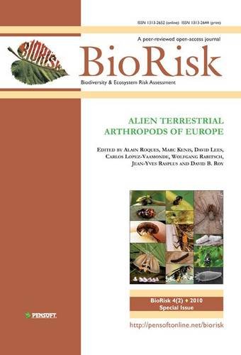 Alien Terrestrial Arthropods Of Europe Part 2 Alain Roques