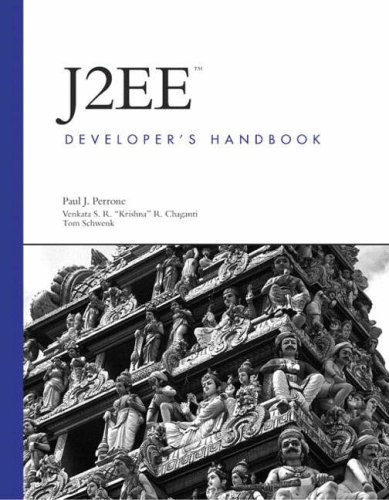 J2ee Developers Handbook Paul J Perrone Venkata S R R Chaganti
