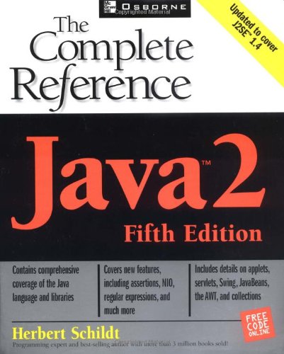 Java 2 The Complete Reference 5th Edition Herbert Schildt