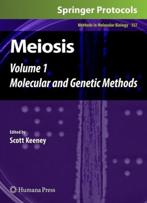 Meiosis Volume 1 Molecular And Genetic Methods 1st Edition Victoria E Cotton