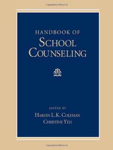 Handbook Of School Counseling Counseling And Counselor Education 1st Edition Hardin L K Coleman