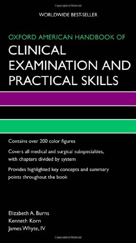 Oxford American Handbook Of Clinical Examination And Practical Skills Oxford American Handbooks Of Medicine 1st Edition Elizabeth Burns