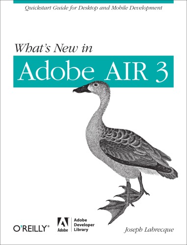 Whats New In Adobe Air 3 Joseph Labrecque