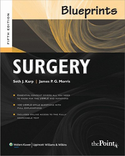 Blueprints Surgery 5th Edition Blueprints Series 5th Edition Seth J Karp
