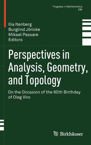 Perspectives In Analysis Geometry And Topology On The Occasion Of The 60th Birthday Of Oleg Viro 1st Edition Selman Akbulut Auth
